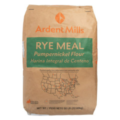 50 lb. Non-GMO Baking Medium Rye Meal Pumpernickel Bread Flour Bakery Supply USA