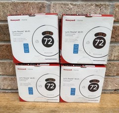 New in Box! Honeywell Lyric Round Wi-Fi Programmable Thermostat TH8732WFH5002