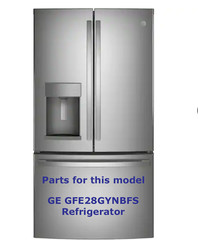 Original GE GFE28GYNBFS Refrigerator French Door Handle Free US Ship
