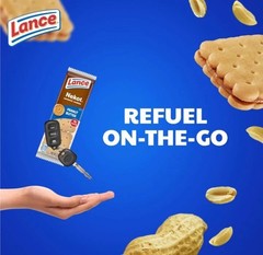 Lance Sandwich Cookies Nekot Peanut Butter 10 Individually Wrapped Packs 6