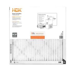 25 X 25 X 1 Standard Pleated Air Filter FPR 5 3-Pack Non-Electrostatic Cardboard