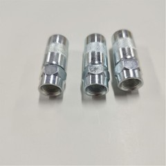 Heavy Duty 1/8 In. Npt Grease Gun Coupler Flat Nozzle (3-pack) USA