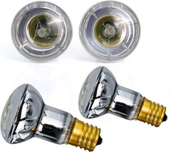 4 Pack Lava Lamp Bulb 120V R39 E17 30W Reflector Type Bulb,Glitter Lamps Bedroom
