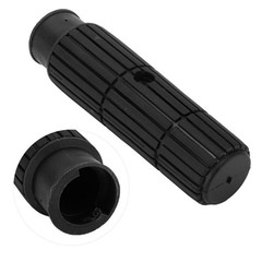 153mm/6.02in Throttle Steering Handle Grip Black Auto Replacement Parts