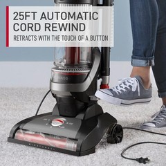 Hoover WindTunnel Cord Rewind Pro UH71300V Vacuum Bagless 25ft (Refurbished)