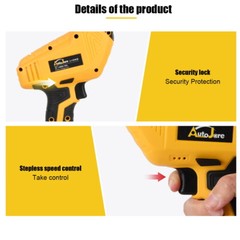 24V Cordless Reciprocating Saw Brushless with 2 Battery & Charger & 8 Saw Blade