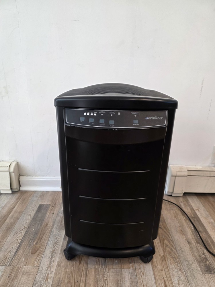 HealthWay Deluxe Air Purifier, HEPA Filter, 4 Fan Speeds, Model 20600-3