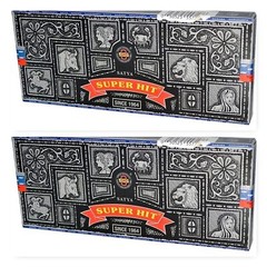 Satya Sai Baba Super Hit Incense Sticks, 100-gram (Pack of 2)