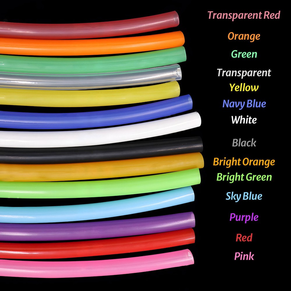 High Temp Food Grade Silicone Tube Flexible Rubber Pipe Multi-color & size