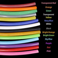 High Temp Food Grade Silicone Tube Flexible Rubber Pipe Multi-color & size