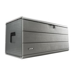 Lifetime 170 Gallon Resin Deck Storage Box w/ Lockable Latch Outdoor Container