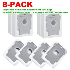 8 Pack Vacuum Bags Replacement iRobot Roomba i3+ i4+ i6+ i7+ i7+ j7 j7+ i8 i8+