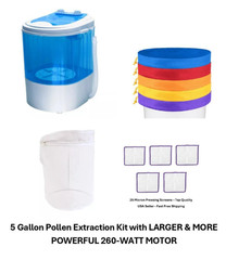 Ice Magic Complete 5 Gallon Pollen Extraction Kit – W/ 260-Watt Motor MORE POWER