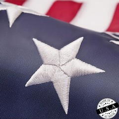 US American Flag 100% MADE IN USA Luxury Embroidered United States Flag Outdoor