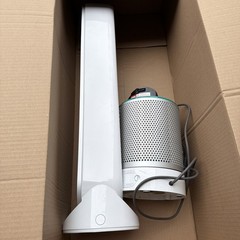 Dyson Pure Cool Fan Tower TP02 HEPA Air Purifier W/O Remote – White Silver -USED