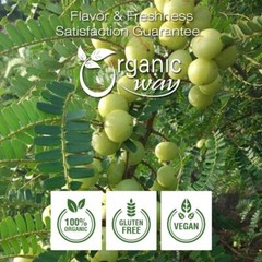 Organic Way Amla / Indian Gooseberry Cut & Sifted – Kosher & USDA Certified