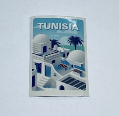 Tunisia Sticker Villa City Travel Art Decal Vinyl Country Souvenir Tc6