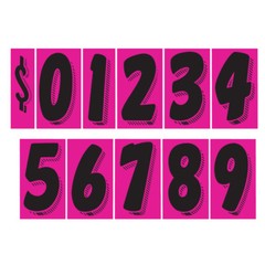 Car Dealer Windshield Stickers 13 Dozen Pricing Numbers 7.5 Inch Dealership Tags