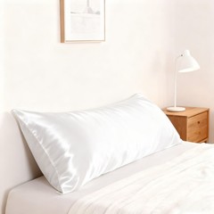 Silky Soft Satin Body Pillowcase, Machine Washable, 20×54 Inches, 23 Colors