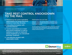 16 Oz Demon Max Pest Insect Control Insecticide 25.3% No Shipping to NY CT or VT
