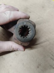 Gravely Double U Joint 13 spline both ends 400 Series Rider