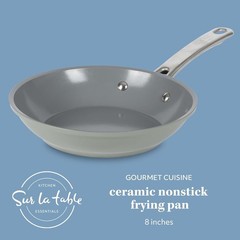 8 Inch Titanium Ceramic Nonstick Interior Forged Aluminum Cookware Frying Pan