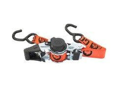 GoWesty Self Retracting Retract Ratchet Strap 6ft Long Open Hook Cable Tie Down