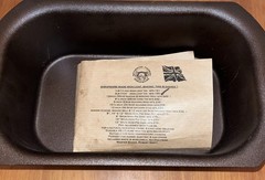 Netherton Black Iron 2 lb Bread Loaf Pan Natural Non Stick Shopshire England