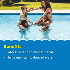 In The Swim Spa pH Decreaser – Muriatic Acid Alternative for Pools, Spas, and