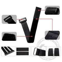 Hook and Loop Nylon strap strapping Cable Ties with buckle Band luggage Strap