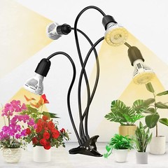 SANSI LED Grow Lights for Indoor Plants Full Spectrum Pot Clip Grow Light USED