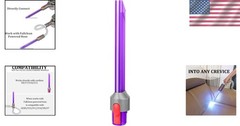 Dyson Cordless Vacuum Light Pipe Crevice Tool – Tight Spaces Effortlessly