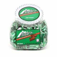 THIN MINTS/ TOOTSIE ROLL, ANDES CRÈME DE MENTHE INDIVIDUALLY WRAPPED, 240 COUNT