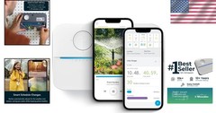 Eco-Friendly 16-Zone Smart Sprinkler Controller with Remote App Management