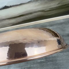 Williams Sonoma Ruffoni Historia Hammered Copper Frying Pan 11” Dinged Flaws