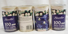 Sienna 100 Clear Rice Lights Super Brights Indoor/Outdoor Lot of 4 Boxes X1498