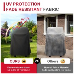 30 inch Grill Cover for Weber 210 Series Gas Grills,600D Heavy Duty BBQ Cover, W