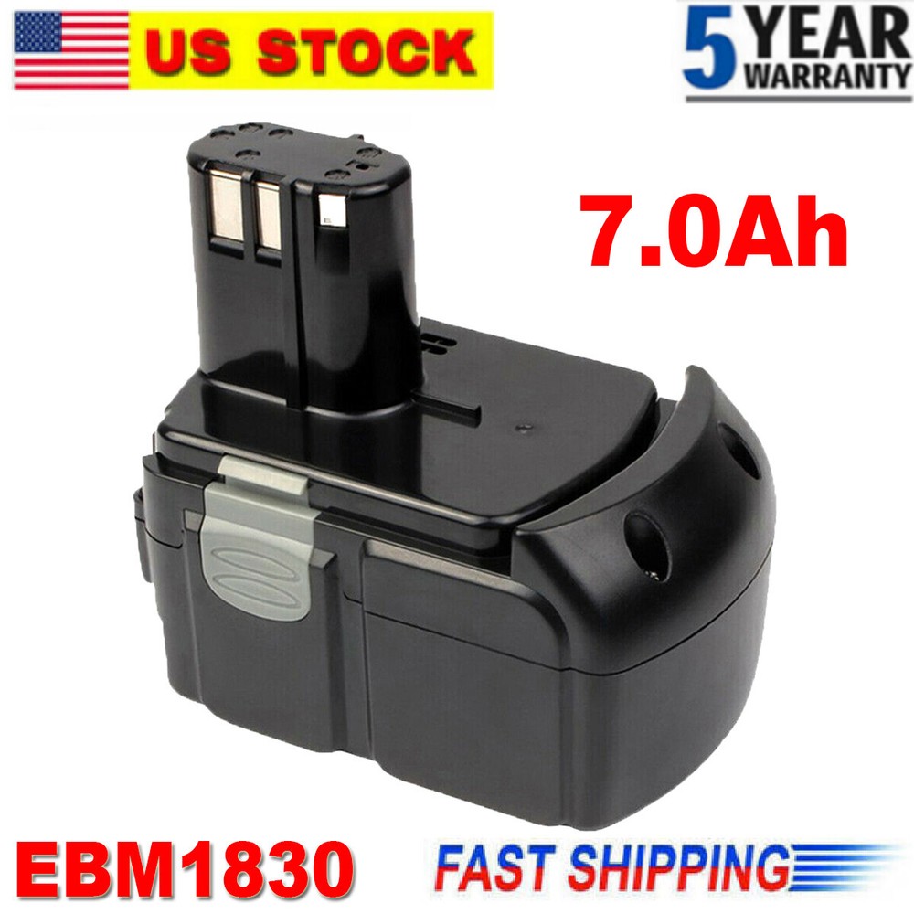 For Hitachi EBM1830 18V Battery 7.0AH Li-ion HXP 18 Volt BCL1840 BCL1820 EBM1815