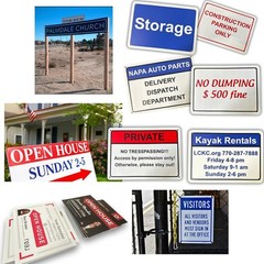 Customized Horizontal Tin Sign, allowing for the addition of any text/Photo