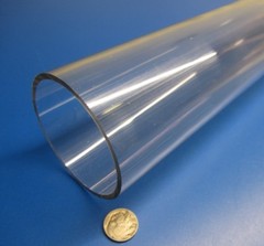 Kmac Polycarbonate Round Clear Tube/ Tubing 3.25″ OD x 3.0″ ID (3 1/4″ x 3.0″)