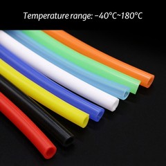High Temp Flexible Rubber Pipe Food Grade Silicone Tube Various Colors & Sizes
