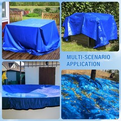 21FT Heavy-Duty Pool Liner Pad with Anti-Aging PE & Puncture Resistance