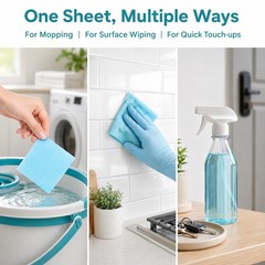 100Pcs Multi-Effect Floor Clean Floor Cleaning Tablets For Home Kitchen