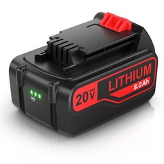 For Black & Decker 3.0AH /8.0AH Lithium Battery Li-Ion 20V MAX LBXR20 LBXR2020
