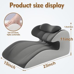 Sweet Spot Couple Pillow Couple Pillow Hip Pad Wedge Pillow Memory Foam 27°Angle