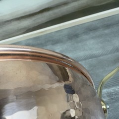 Williams Sonoma Ruffoni Historia Hammered Copper Frying Pan 11” Dinged Flaws