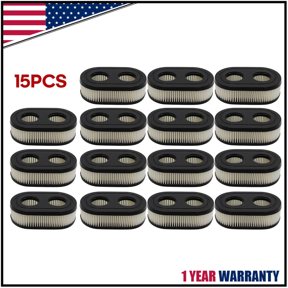 15Pcs Air Filter For Briggs & Stratton 798452 5432 5432K 593260 Lawn Mower
