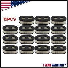 15Pcs Air Filter For Briggs & Stratton 798452 5432 5432K 593260 Lawn Mower