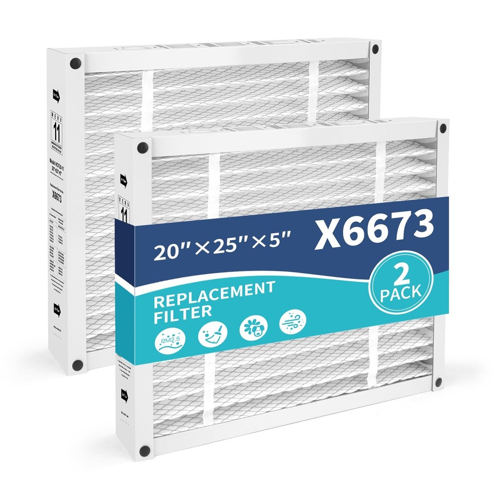 X6673 Air Filter Compatible with Lennox X6673 HCF20-11,FC100A1037 MERV 11 AC …