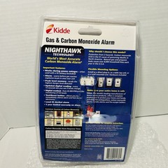 Kidde Nighthawk KN-COEG-3 Explosive Gas Alarm Carbon Monoxide Alarm Detector New
